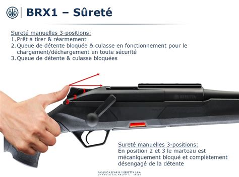 Carabine Lin Aire Beretta Brx Bois Grade Cm Cal Win Mag