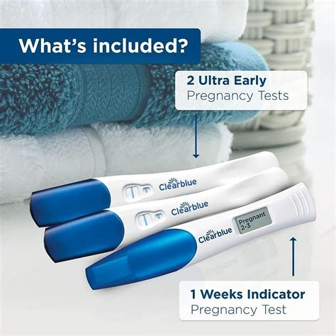 3031A Clearblue Triple Check Date Home Pregnancy Test Combo Pack