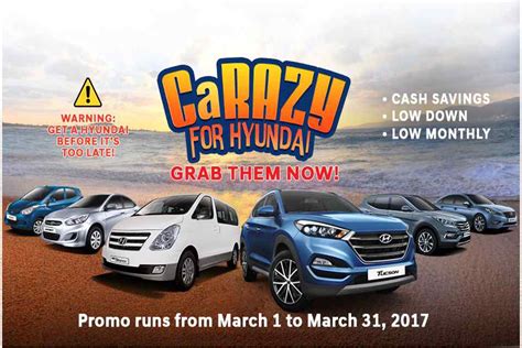 Start summer with the CaRAZY for Hyundai promo - Car Deals
