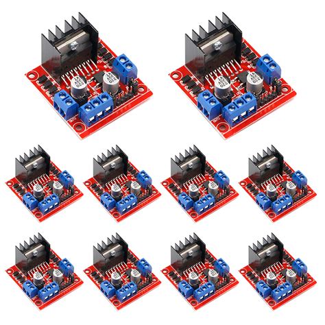 Buy 10Pack L298N Motor Drive Controller Board DC Dual H Bridge Robot