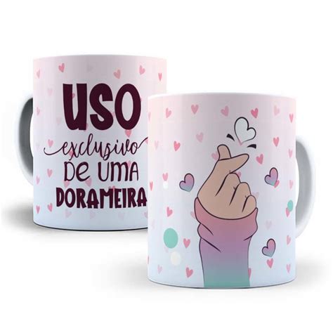 Caneca Uso Exclusivo De Uma Dorameira Porcelana 325 Ml Elo7