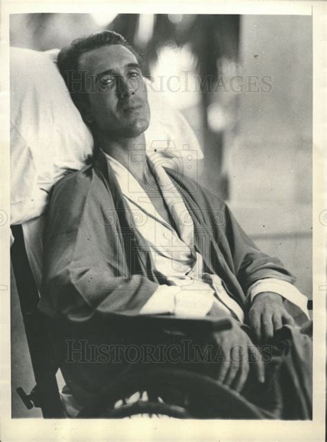 1934 Press Photo Wa Robinson In Gorgas Hospital After Being Rescued