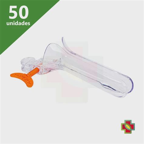 Espéculo vaginal não estéril G kit C 50 vagispec grupo kolplast