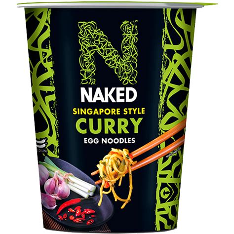 Noodles Caril Singapura Embalagem G Naked Supermercado El Corte