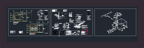 Detalles De Instalación De Baños En DWG 153 96 KB Librería CAD