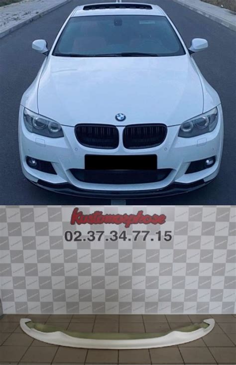 Lame de pare choc avant BMW série 3 E92 E93 LCI 2010 2013 Pack M look