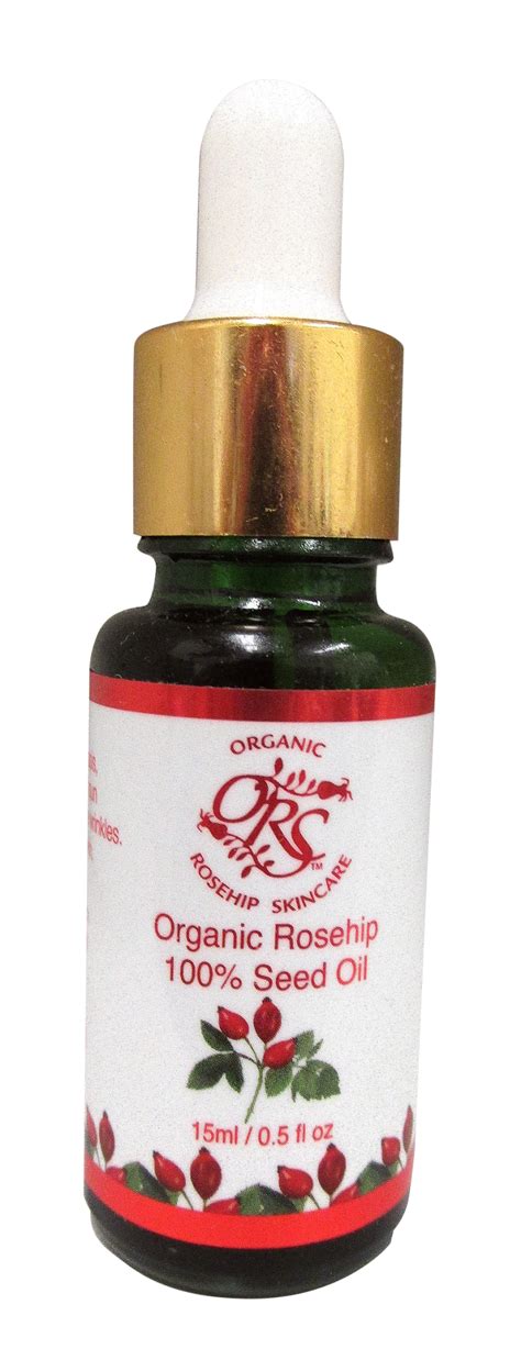 Organic Rosehip 100 Pure Organic Rosehip Seed Oil 15ml