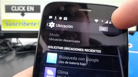 Como Activar Gps Android Motorola Moto G X T Youtube