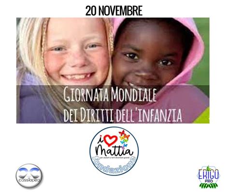 Novembre Giornata Internazionale Dei Diritti Dell Infanzia E Dell