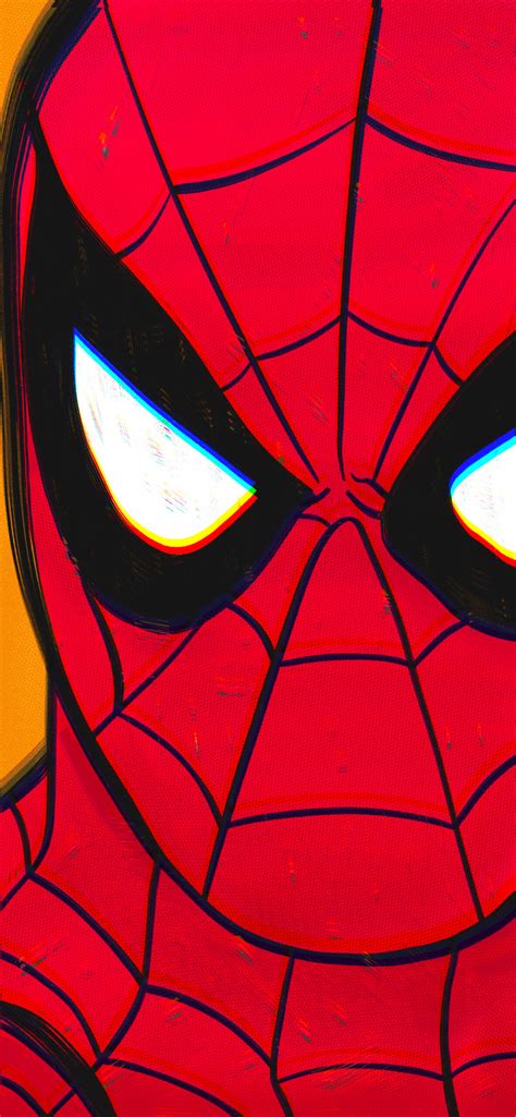 Marvel Spider-Man Mask Face Close Up Red Wallpapers