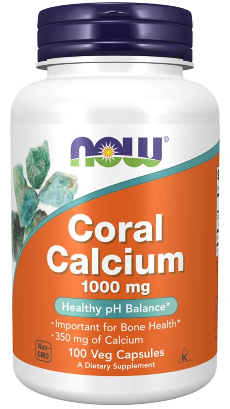 Coral Calcium Healthy Ph Balance Now Supplements