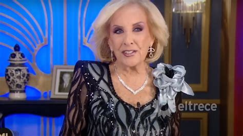 Mirtha Legrand Mostr Su Look Y Confes Qui Nes Son Los M Dicos Que La