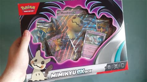 Mimikyu Ex Box Unboxing Early Look At The First English Ex Pokemon