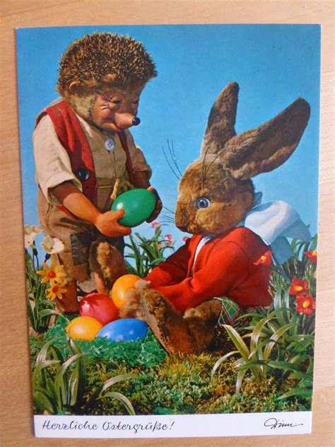 Postkarte Ak Mecki Ostern Nr Herzliche Ostergr E Frohe