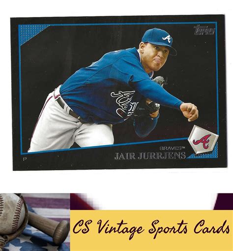 Topps Jair Jurrjens Black Ebay