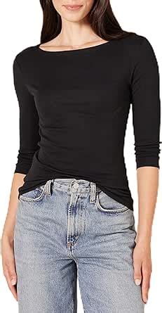 Amazon Essentials Women S Classic Fit Long Sleeve Crewneck T Shirt