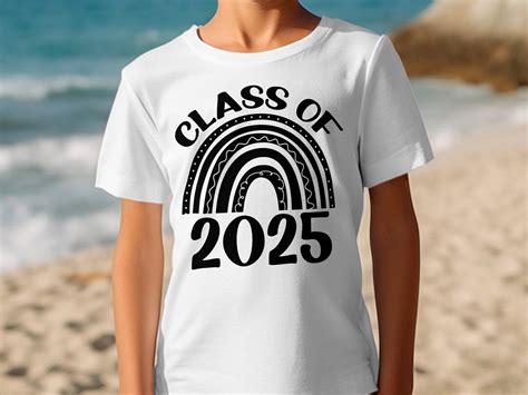 Class Of 2025 Senior School Graduation College Shirt Class Of Etsy