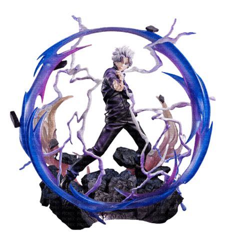 Cool Satoru Gojo Statue Figure Jjk Jujutsu Kaisen Hollow Purple