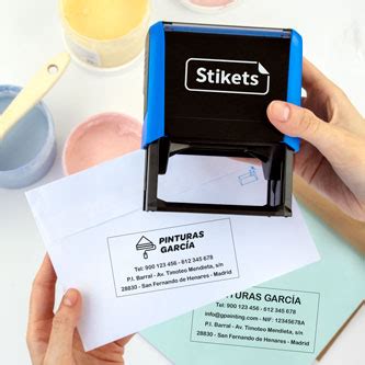 Sello Personalizado Para Empresas Peque O Stikets