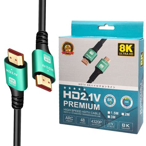 Kabel HDMI 2 1 ULTRA HIGH SPEED UHD 8K 4K 120Hz 3m Sklep Opinie