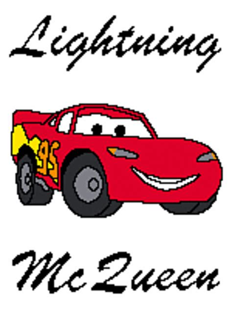 Ravelry Disneys Cars Lightning Mcqueen Pattern By Jessica Davis