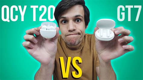 QCY T20 vs HAYLOU GT7 Comparativo Som Delay Microfone qual é