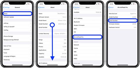 Как найти серийный номер ваших Airpods Pro Маковод