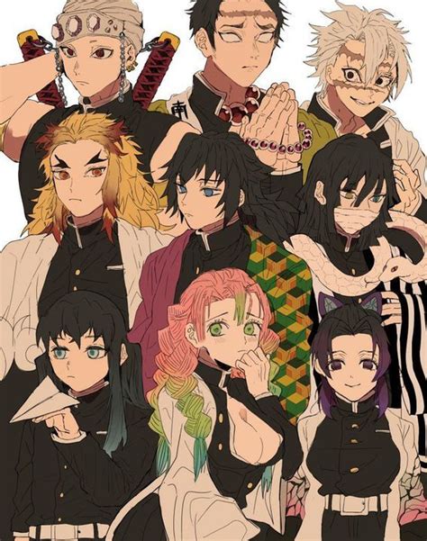 Kimetsu No Yaibafanart Doujinshi Mutan Anime Demon Slayer Anime