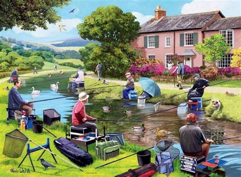 Ravensburger Happy Days No 7 Favourite Pastimes 4 X 500 Piece Ji