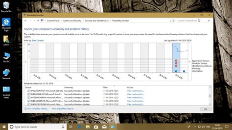 How To View Reliability History In Windows 10 Tutorial Youtube