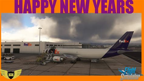 MSFS LIVE IniBuilds NEW A300 600F Fedex Cargo OPS Happy New