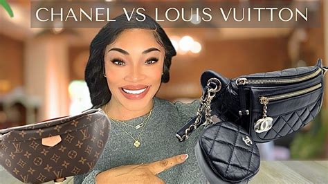 Chanel Waist Bag Vs Louis Vuitton Bum Bag Unboxing YouTube