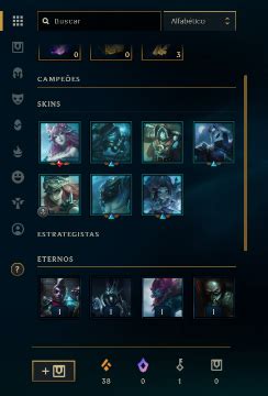 Conta Lol Platina 3 Skin Nova Da League Of Legends Contas