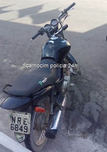 CAMOCIM POLÍCIA 24h PM S DO RAIO DE GRANJA RECUPERAM MOTO ROUBADA