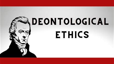 Deontological Theory Of Ethics Immanuel Kant Youtube