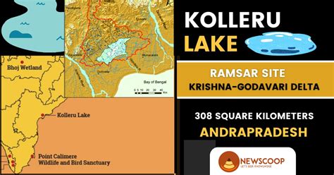 Kolleru Lake Map And Location Features Newscoop Ias