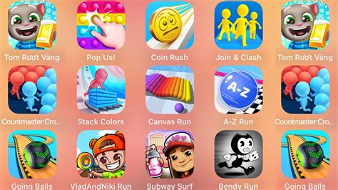 Tom Gold Run Bendy Run Count Master 3D Coin Rush Subway Surf Vlad