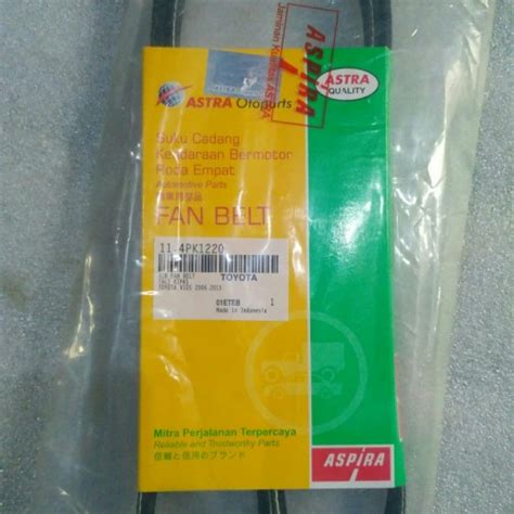 Jual Tali Kipas Atau Fan Belt Yaris New Vios Pk Aspira Jakarta