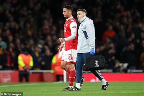 Arsenal Suffer DOUBLE Injury Blow As Defenders William Saliba And