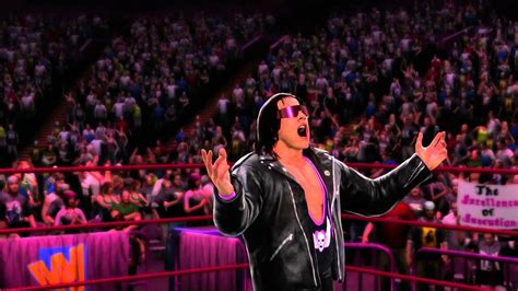 Bret Hit Man Hart Makes His Entrance In Wwe 13 Official Youtube