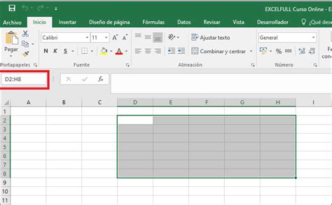 EL CUADRO DE NOMBRES EN EXCEL EXCELFULL