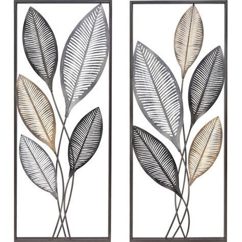 Winston Porter Metal Plants Flowers Wall Decor Reviews Wayfair