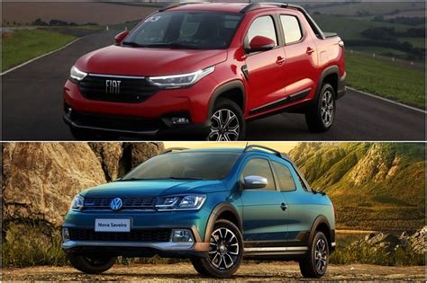 Comparativo Nova Fiat Strada Ou Volkswagen Saveiro AUTO ESPORTE