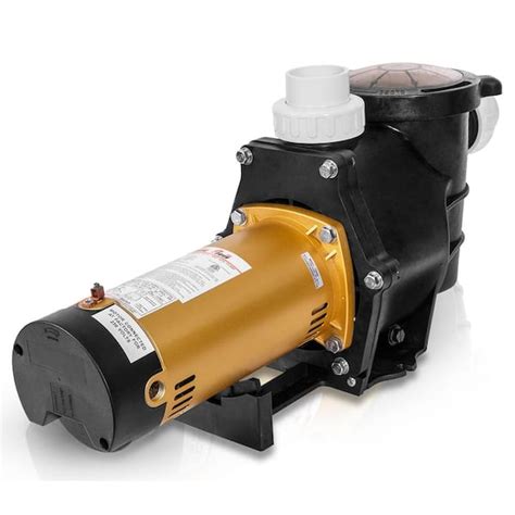 XtremepowerUS 2 HP Self Priming Dual Speed In Ground Pool Pump 2 In