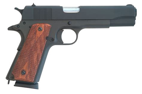 Cimarron 1911 1911 45 Acp 81 503″ Black Steel Barrel Black