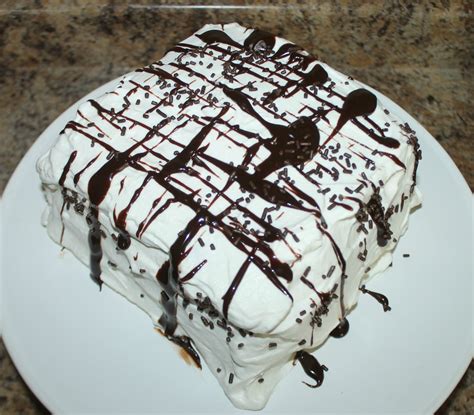 Mint Chocolate Chip Ice Cream Sandwich Cake - A New Dawnn