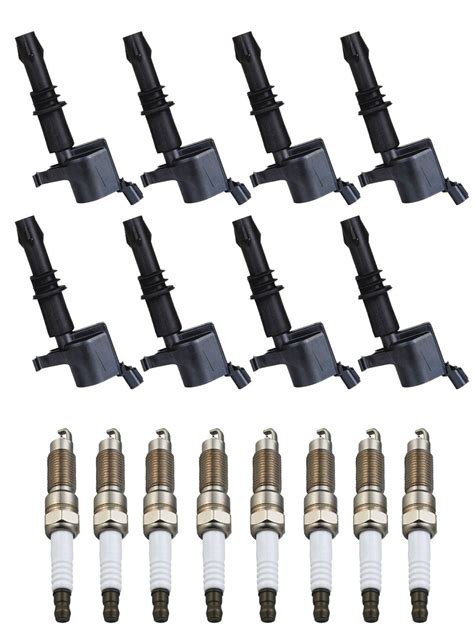 Set Of 8 ISA Brand Ignition Coils And Spark Plugs Compatible With 2006