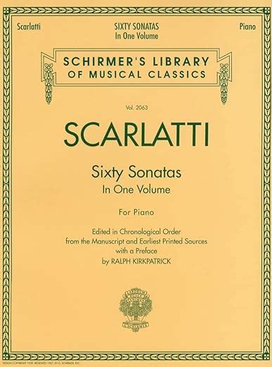 Amazon Sonatas Books And Schirmer Library Of Classics