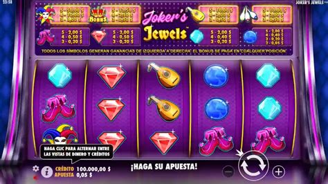 Juega Tragamonedas Joker Jewels