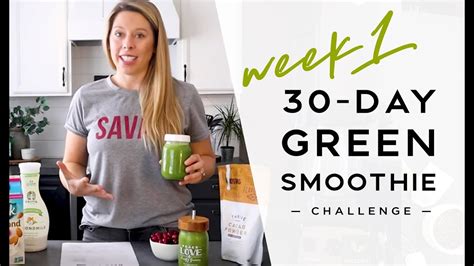 Day Smoothie Challenge Week Youtube